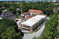 Neubau: Dachgeschosswohnung mit sonnigem Balkon zur Kapitalanlage oder Selbstbezug: - Luftbild Blick Nordwesten Neubau Oberschleißheim