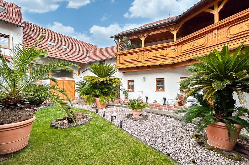 Urlaubsflair zuhause – wohnen und arbeiten unter einem Dach! - Außenanlage