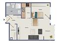 Betreutes Wohnen ab 60 - attraktive 2-Zimmerwohnung - Grundriss