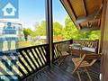 Zentral in Planegg: Gepflegtes Appartement mit Westbalkon - Balkon mit Blick ins Grüne