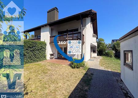 Großzügige Doppelhaushälfte: Südgarten, ausgebautes Dachgeschoss und viel Potenzial! - Doppelhaushälfte mit Garten und Garage ogulo