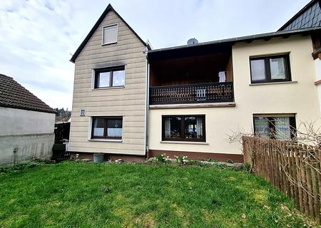 Gepflegtes Eigenheim mit Hof und Nebengebäude in Weilmünster-Möttau! - Gartenansicht