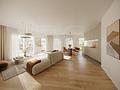 Moderne 2 Zimmer Wohnung in Top Lage - Beispielvisualisierung Wohn-/Essbereich  