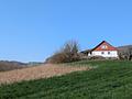 Haus in traumhafter, unverbaubarer Süd-Feldrand-Lage mit vielfältigsten Nutzungsmöglichkeiten! - Blick Haus NW