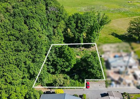 Besser geht´s nicht! Toller Bauplatz in Sackgasse am Waldrand, Süd-Ausrichtung, ruhig, Natur pur! - Ansicht-S