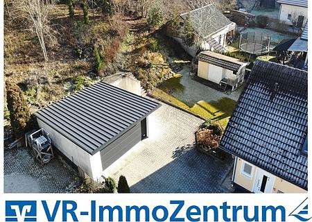 Baugrundstück mit Einfamilienhaus und weiterer Bebauungsmöglichkeit - Titelbild Baugrundstücl