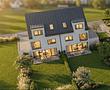 Ffm - Kalbach - Moderne Doppelhaushälfte als geschlossener Rohbau! - Gartenseite