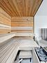 Exklusives Wohnerlebnis – Luxus-Dachgeschosswohnung mit Sauna & Jacuzzi - Sauna Innenansicht