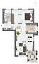 Wohnen mit Wohlfühlfaktor: Helle, moderne und neuwertige 2 bis 2,5-Zimmer-Wohnung - Grundriss der Wohnung