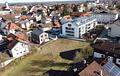 Nachhaltig wohnen in Markt Schwaben – bezugsfertige, moderne Doppelhaushälfte mit Qualitätssiegel - Luftbild Ansicht Schlittenberg 