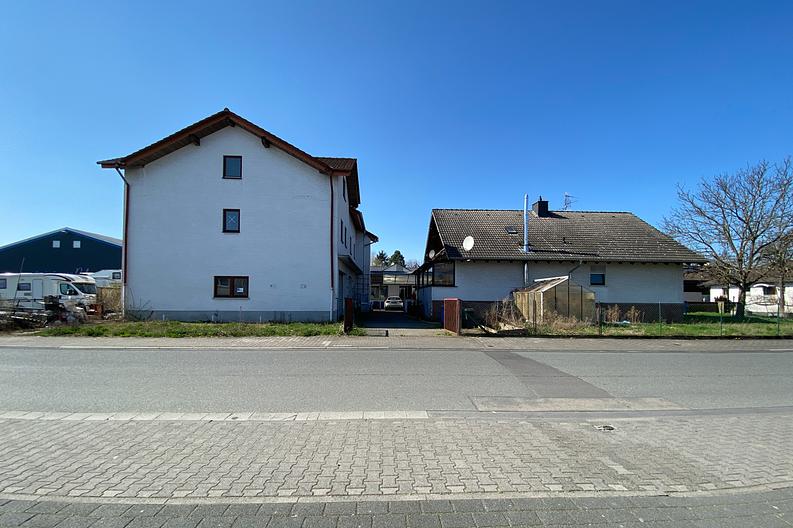 Vielseitiges Wohn- und Geschäftsensemble mit zahlreichen Nutzungsmöglichkeiten in Dieburg - Straßenansicht II