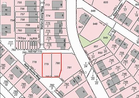 Baugrundstück in Hanau-Großauheim - Flurkarte 3-5