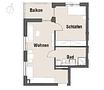 barrierefreie, altersgerechte Neubauwohnung im 1. Obergeschoss - Grundriss 