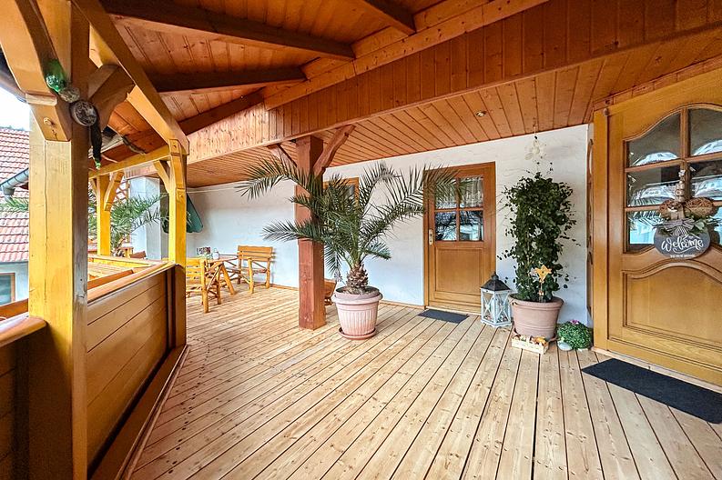 Urlaubsflair zuhause – wohnen und arbeiten unter einem Dach! - Balkon