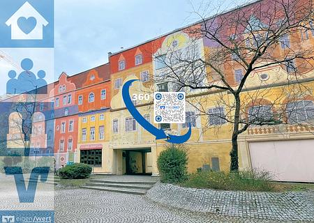 Attraktive 1,5-Zimmer-Wohnung im Herzen der Maxvorstadt - Außenansicht des Mehrfamilienhauses