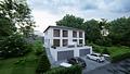 Moderne Einfamilien-Doppelhaushälfte in traumhafter Lage von Schmitten-Oberreifenberg! - Gartenansicht