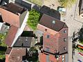 Attraktives Wohn- und Geschäftshaus mit Entwicklungspotenzial in zentraler Lage von Heusenstamm - Vogelperspektive