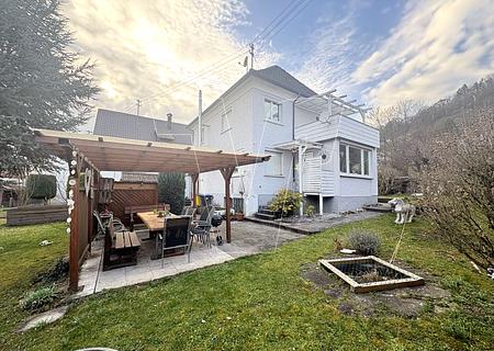 Freistehendes Einfamilienhaus mit Gartenidylle in guter Lage von Murrhardt