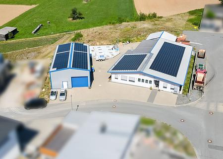 Neuwertiges Gewerbeobjekt – Büro-Gebäude, Lager- & Werk-Halle
in Erbach! - Ansicht-S Titel