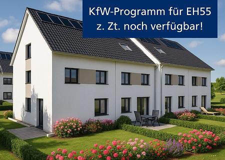 Neubau-Reihenhaus in Rodgau-Dudenhofen – individuell ausbaufähig - Ansicht