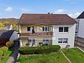Attraktives, modernisierungsbedürftiges Zweifamilienhaus in Viereth mit großem Garten/ teilvermietet - Ansicht Balkon und Terrasse
