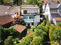 Einfamilienhaus, top gepflegt mit traumhaftem Blick über Erbach und tollem Garten - Ihre Chance! - Draufsicht SO