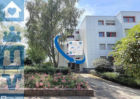 Sonnige 3-Zimmer-Wohnung mit Süd-Loggia und idealem Grundriss in U-Bahn-Nähe - Gepflegtes Mehrfamilienhaus