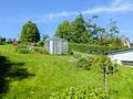 Ruhige Lage, Traum-Garten - EFH mit vielfältig nutzbarem Nebengebäude in zentraler Lage von Erbach! - Ansicht Garten W