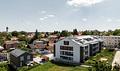 Erstbezug: Moderne 3-Zi.-Neubauwohnung (KfW 40) mit Balkon - Luftbild Ansicht Schlittenberg