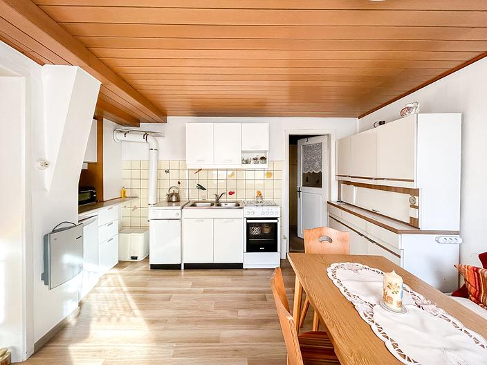 Altstadtjuwel mit Gestaltungsspielraum – Historisches Stadthaus in Freudenberg! - Küche