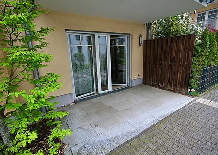 Selbstbestimmt wohnen im Alter – barrierefreie Wohnung mit Serviceangebot - Terrasse