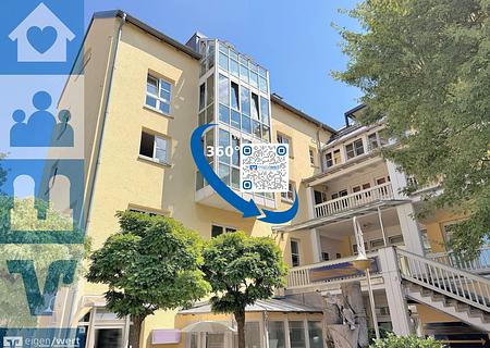 Großzügige Maisonettewohnung mit Dachterrasse – Wohnen im Herzen von Fürstenfeldbruck - Außenansicht des Mehrfamlienhauses