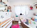 Neuwertiges Zweifamilienhaus in ruhiger Feldrandlage von Dorndiel mit Garten, Kamine und viel Platz! - WE 1_Badezimmer