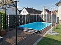 Wohnen mit Perspektive: Zweifamilienhaus mit Pool, Terrassen und viel Platz für Familie & Zukunft - Aussenpool