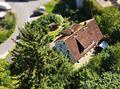1- bis 2-Familien-Haus am Waldrand mit großem Grundstück und vielen Nutzungs-Möglichkeiten! - Draufsicht SW