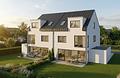 Ffm - Kalbach - Moderne Doppelhaushälfte als geschlossener Rohbau! - Gartenseite