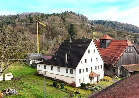 Vielseitig nutzbares Anwesen mit großem Wohnhaus, weitläufigem Grundstück und umfangreichen Nebengebäuden